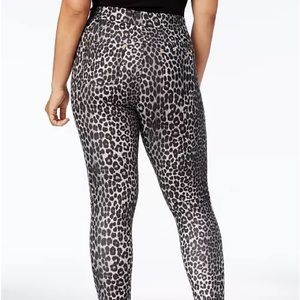 LIKE NEW! MICHAEL MICHAEL KORS Animal-Print Jeggings Size XL